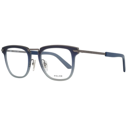 Eyeglasses Frames by Police for men in blue showcases a refined full-frame frame design with a refined blue coloured frame finish for a refined and sophisticated look.