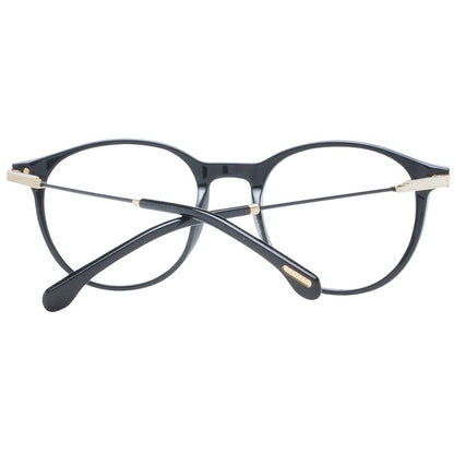 Eyeglasses Frames by Lozza for unisex in acetate and black showcases an refined full-frame frame design featuring a sophisticated black coloured frame for an refined and refined aesthetic.