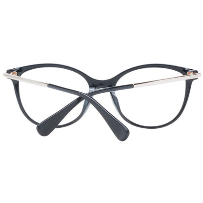 Eyeglasses Frames by Max Mara for women in metal and black showcases a refined silhouette, detailed with a black coloured frame finish and a sophisticated full-frame frame design.