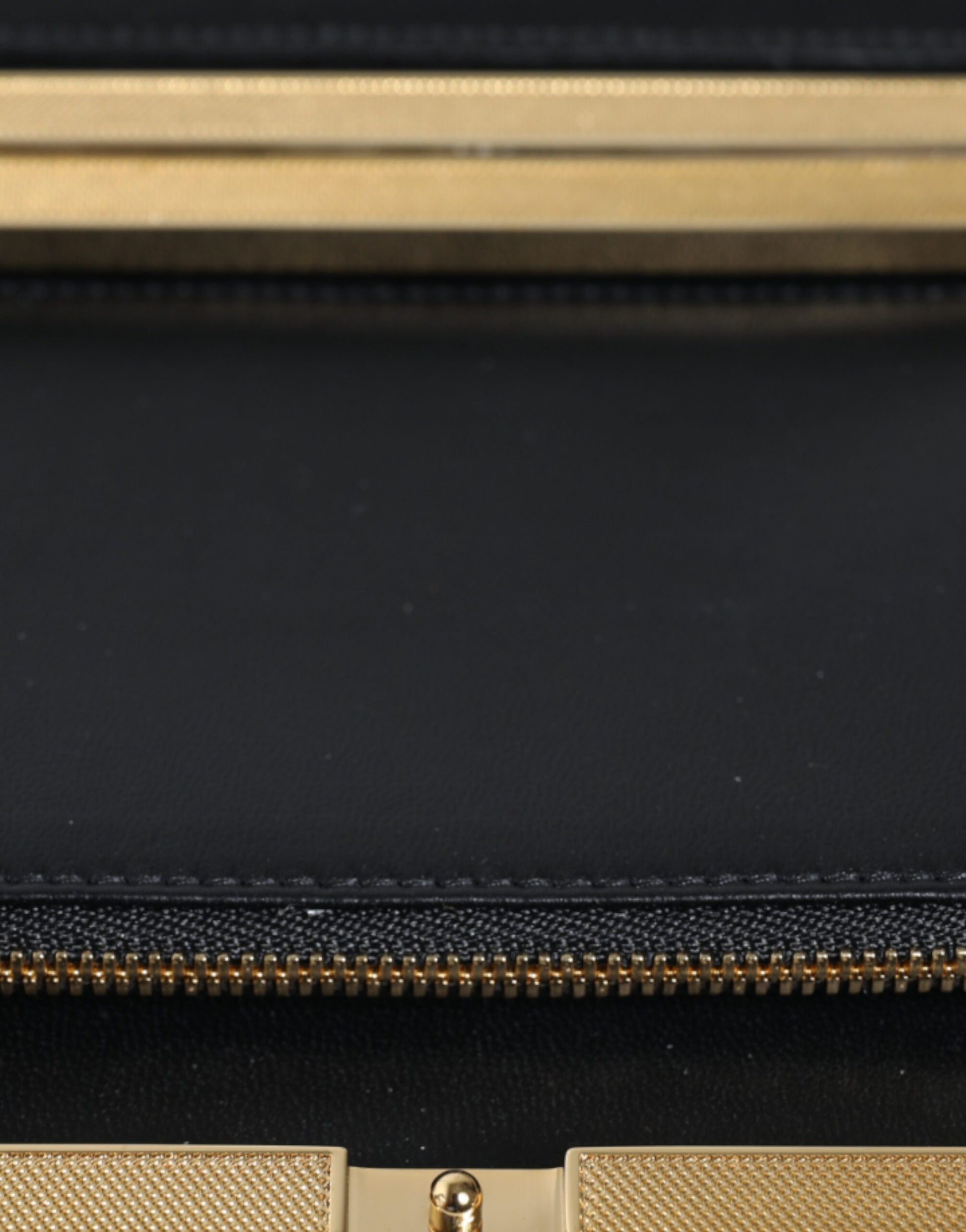 Evening Box Clutch Convertible Handbag by Dolce & Gabbana for women in suede leather black, gold, multicolor, patterned & floral features an exquisite silhouette, showcasing a secure , ample cardholder, and exquisite for a sophisticated finish.