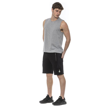 Gray Cotton Underwear Tank Top