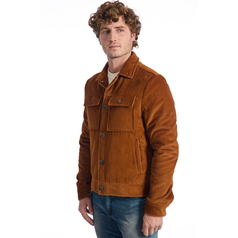 Brown Leather DI Lambskin Jacket