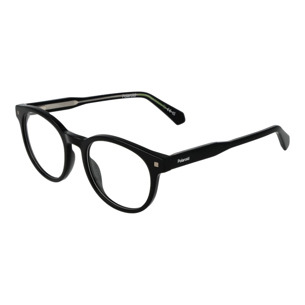 Eyeglasses Frames by Polaroid for unisex in black features an refined silhouette, showcasing the refined black coloured frame and sophisticated full-frame frame design.
