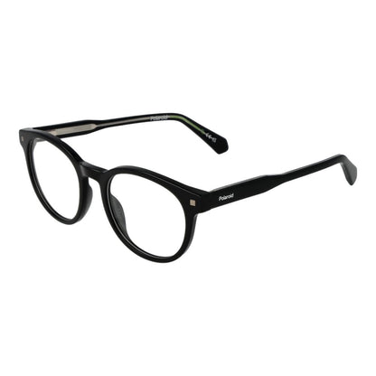 Eyeglasses Frames by Polaroid for unisex in black features an refined silhouette, showcasing the refined black coloured frame and sophisticated full-frame frame design.
