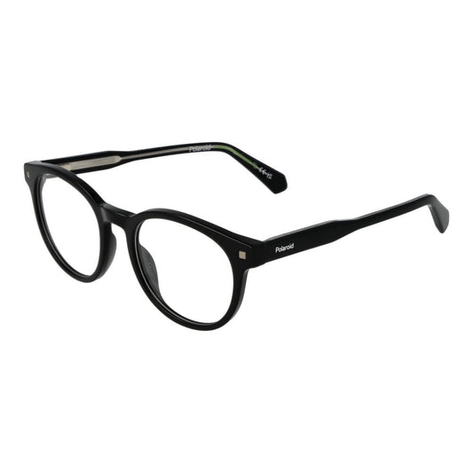 Eyeglasses Frames by Polaroid for unisex in black features an refined silhouette, showcasing the refined black coloured frame and sophisticated full-frame frame design.