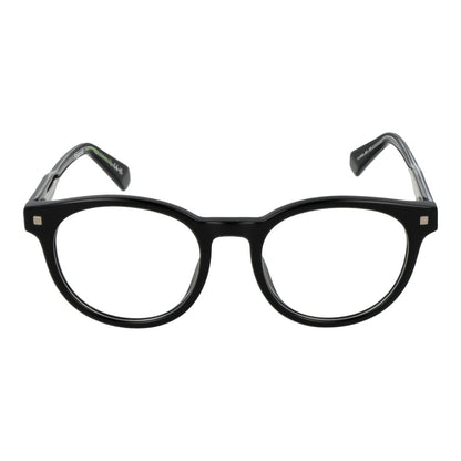Eyeglasses Frames by Polaroid for unisex in black features a refined silhouette, showcasing a refined black coloured frame and full-frame frame design for a sophisticated, premium look.