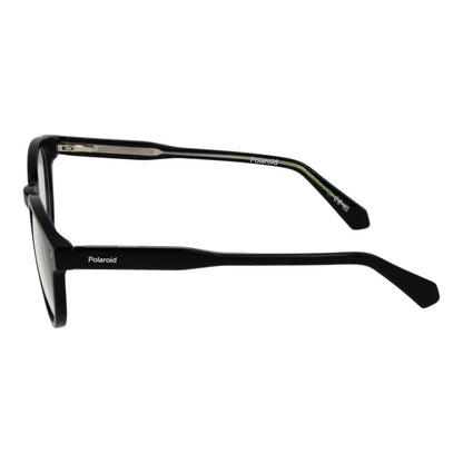 Eyeglasses Frames by Polaroid for unisex in black features a refined silhouette, showcasing a refined black coloured frame and full-frame frame design for a sophisticated, premium look.