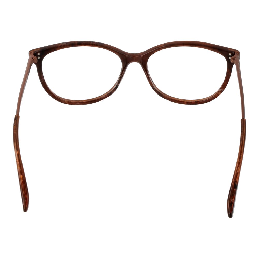 Eyeglasses Frames by Hugo Boss for women in brown features an refined silhouette, showcasing a sophisticated brown coloured frame and refined full-frame frame design for a refined look.