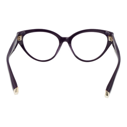 Eyeglasses Frames by Philipp Plein for women in and purple showcases a refined silhouette, detailed with a purple coloured frame finish and a sophisticated full-frame frame design.