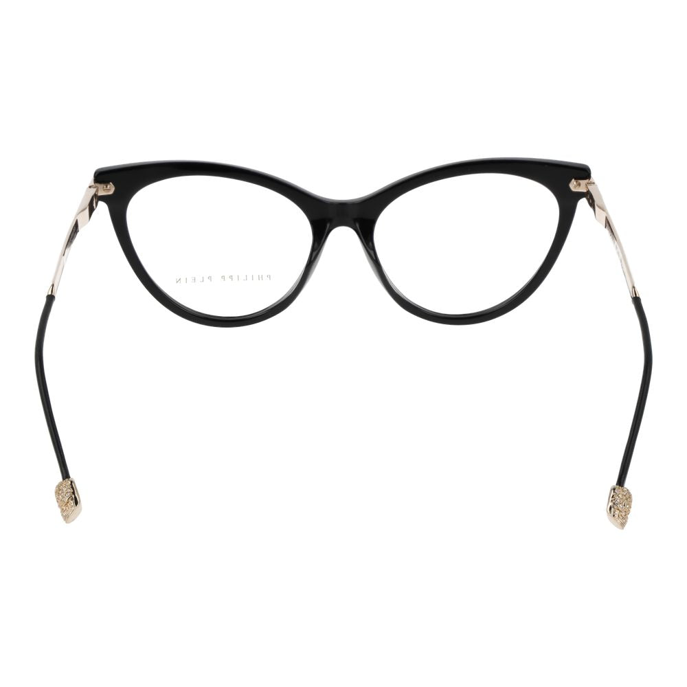 Philipp Plein Women's Full-Rim Cat-Eye Cellulose Acetate Eyeglasses Frames - Black