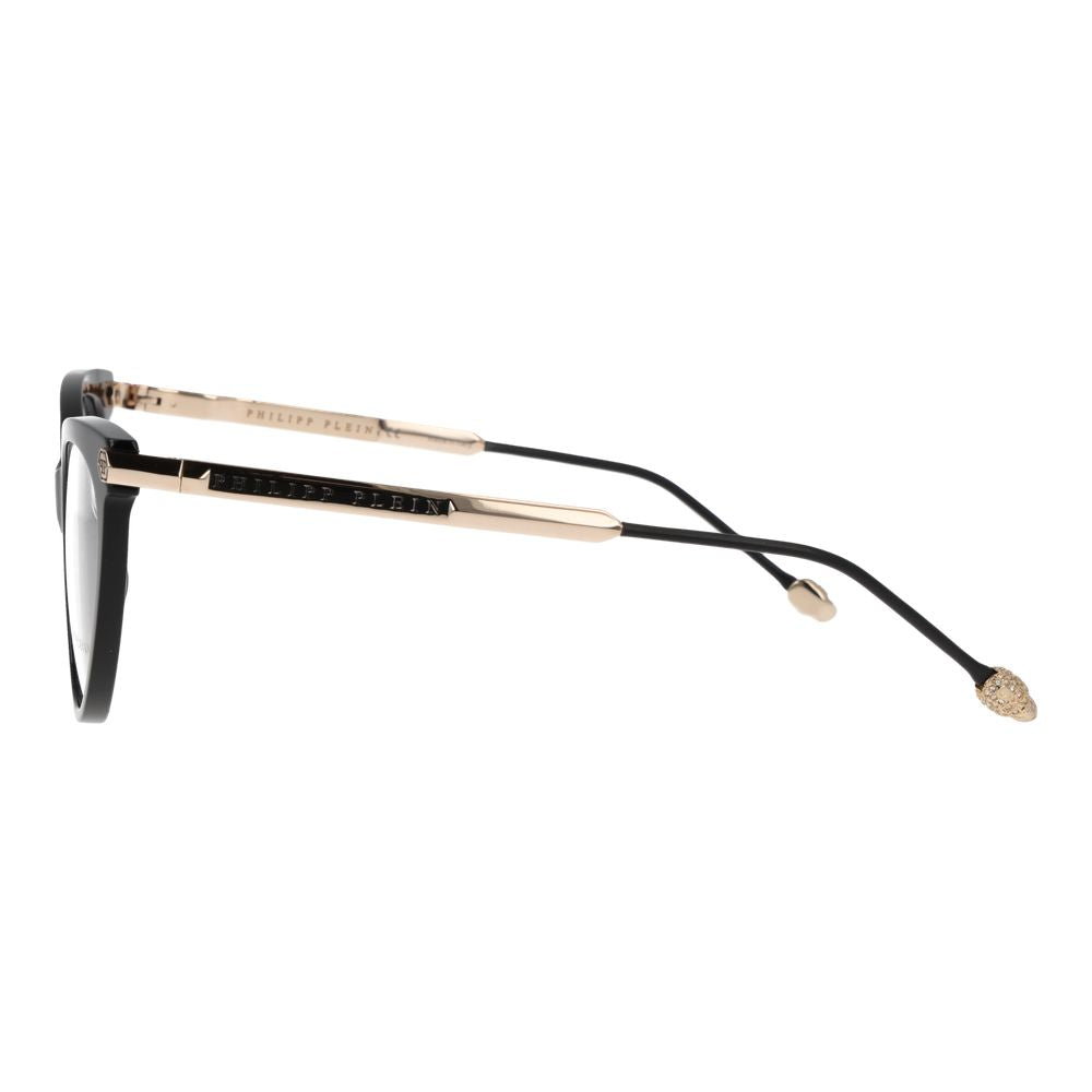 Philipp Plein Women's Full-Rim Cat-Eye Cellulose Acetate Eyeglasses Frames - Black
