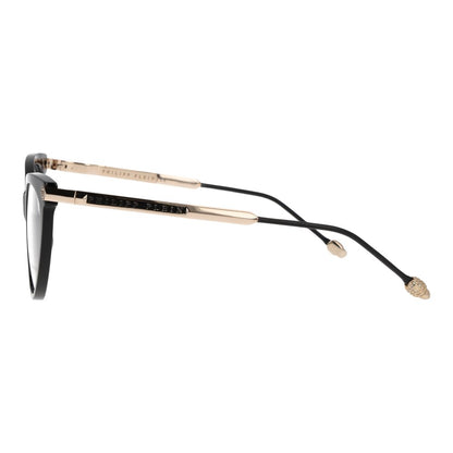 Philipp Plein Women's Full-Rim Cat-Eye Cellulose Acetate Eyeglasses Frames - Black