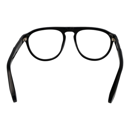 Eyeglasses Frames by Philipp Plein for men in black features an refined silhouette, showcasing a sophisticated black coloured frame and refined full-frame frame design for a refined look.