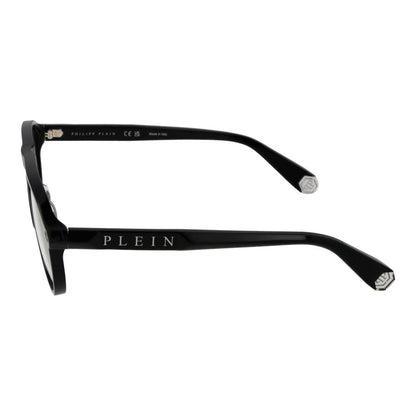 Eyeglasses Frames by Philipp Plein for men in black features an refined silhouette, showcasing the refined black coloured frame and sophisticated full-frame frame design.