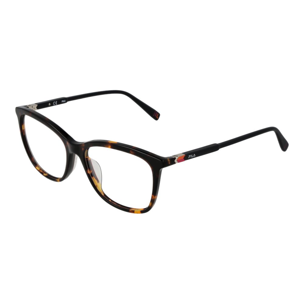 Eyeglasses Frames by Fila for women in and brown showcases a refined silhouette, detailed with a brown coloured frame finish and a sophisticated full-frame frame design.