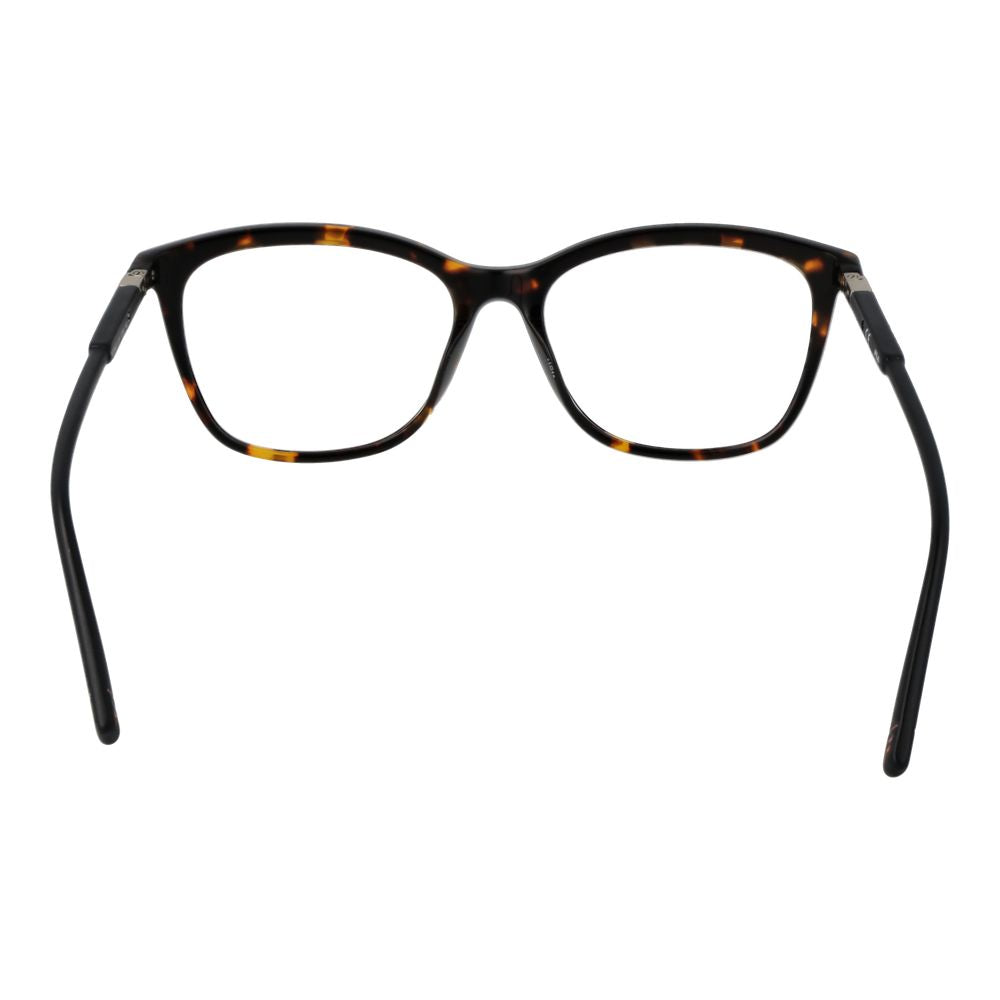 Eyeglasses Frames by Fila for women in and brown showcases an refined full-frame frame design featuring a sophisticated brown coloured frame for an refined and refined aesthetic.