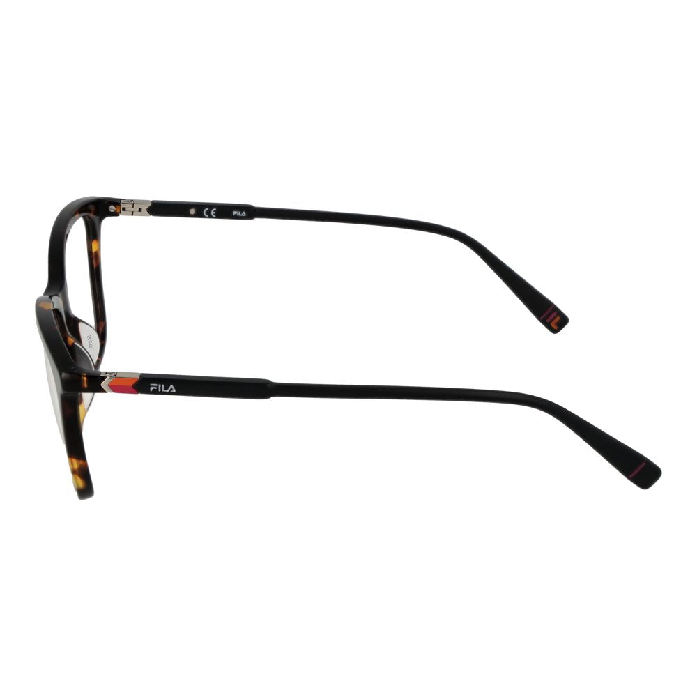 Eyeglasses Frames by Fila for women in brown features an refined silhouette, showcasing a sophisticated brown coloured frame and refined full-frame frame design for a refined look.
