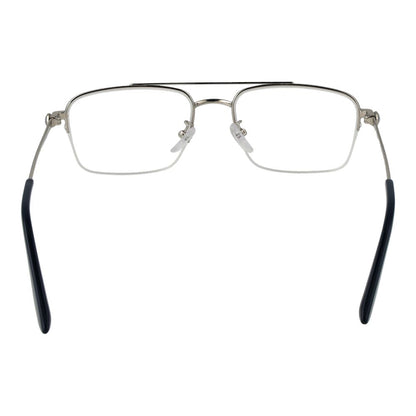 Eyeglasses Frames by BMW for men in metal and gray showcases an refined half-frame frame design featuring a sophisticated gray coloured frame for an refined and refined aesthetic.