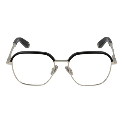 Eyeglasses Frames by Philipp Plein for men in black features an refined silhouette, showcasing the refined black coloured frame and sophisticated full-frame frame design.