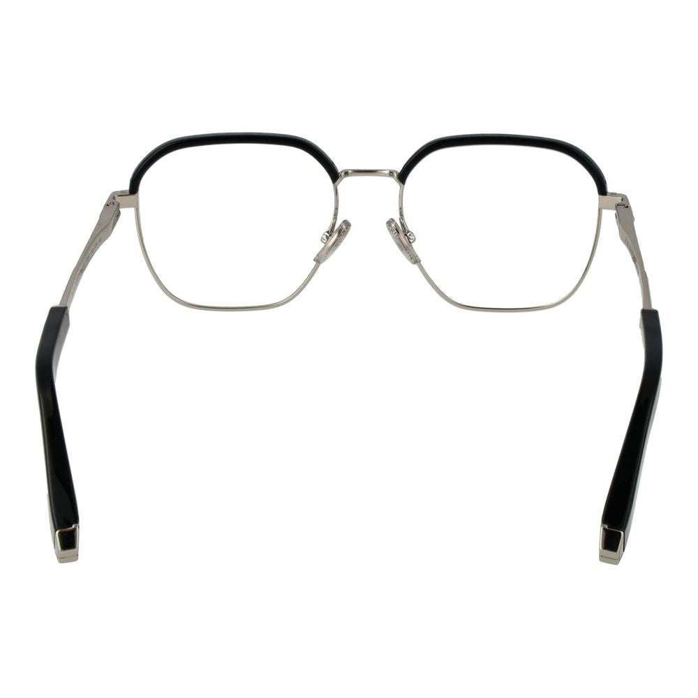 Eyeglasses Frames by Philipp Plein for men in and black showcases a refined silhouette, detailed with a black coloured frame finish and a sophisticated full-frame frame design.