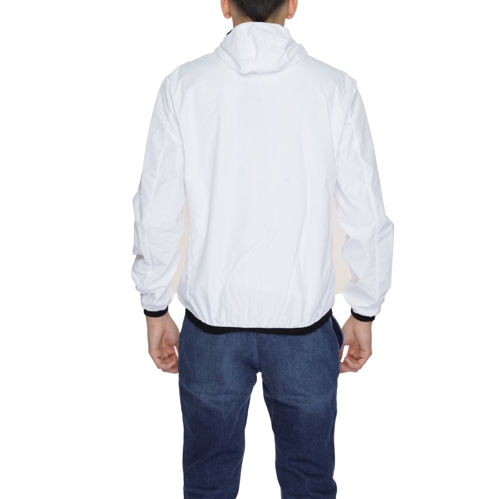 Jacket by Suns for men in polyester white presents a authentic silhouette, artfully detailed with a authentic and functional for a premium authentic finish.