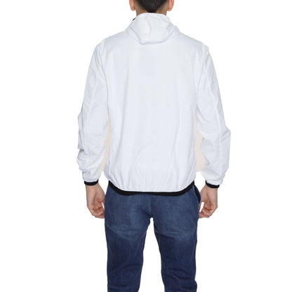 Jacket by Suns for men in polyester white presents a authentic silhouette, artfully detailed with a authentic and functional for a premium authentic finish.