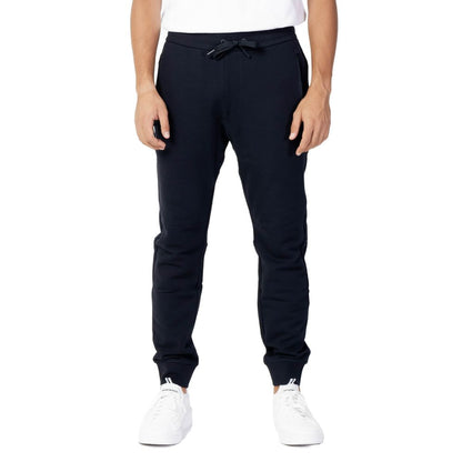 Activewear Jogger Pants by Armani Exchange for men in stretch cotton blue features an sporty with a and long, showcasing sporty .