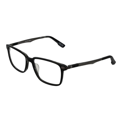 Eyeglasses Frames by Spy for men in black features an refined silhouette, showcasing the refined black coloured frame and sophisticated full-frame frame design.