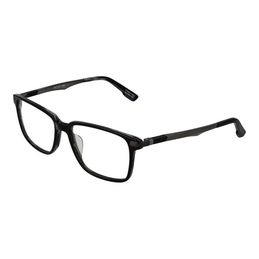 Eyeglasses Frames by Spy for men in black features an refined silhouette, showcasing the refined black coloured frame and sophisticated full-frame frame design.