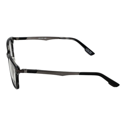 Eyeglasses Frames by Spy for men in and black showcases a refined silhouette, detailed with a black coloured frame finish and a sophisticated full-frame frame design.