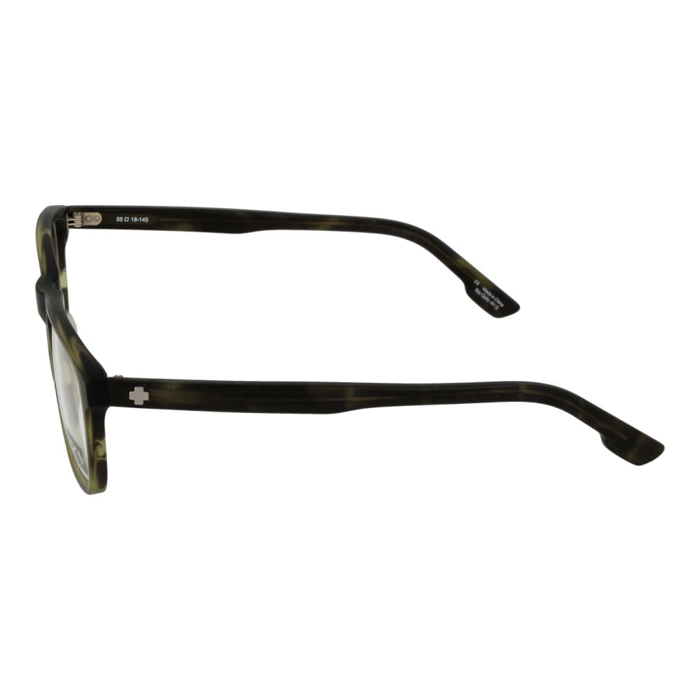 Eyeglasses Frames by Spy for unisex in olive showcases a refined full-frame frame design with a refined olive coloured frame finish for a refined and sophisticated look.