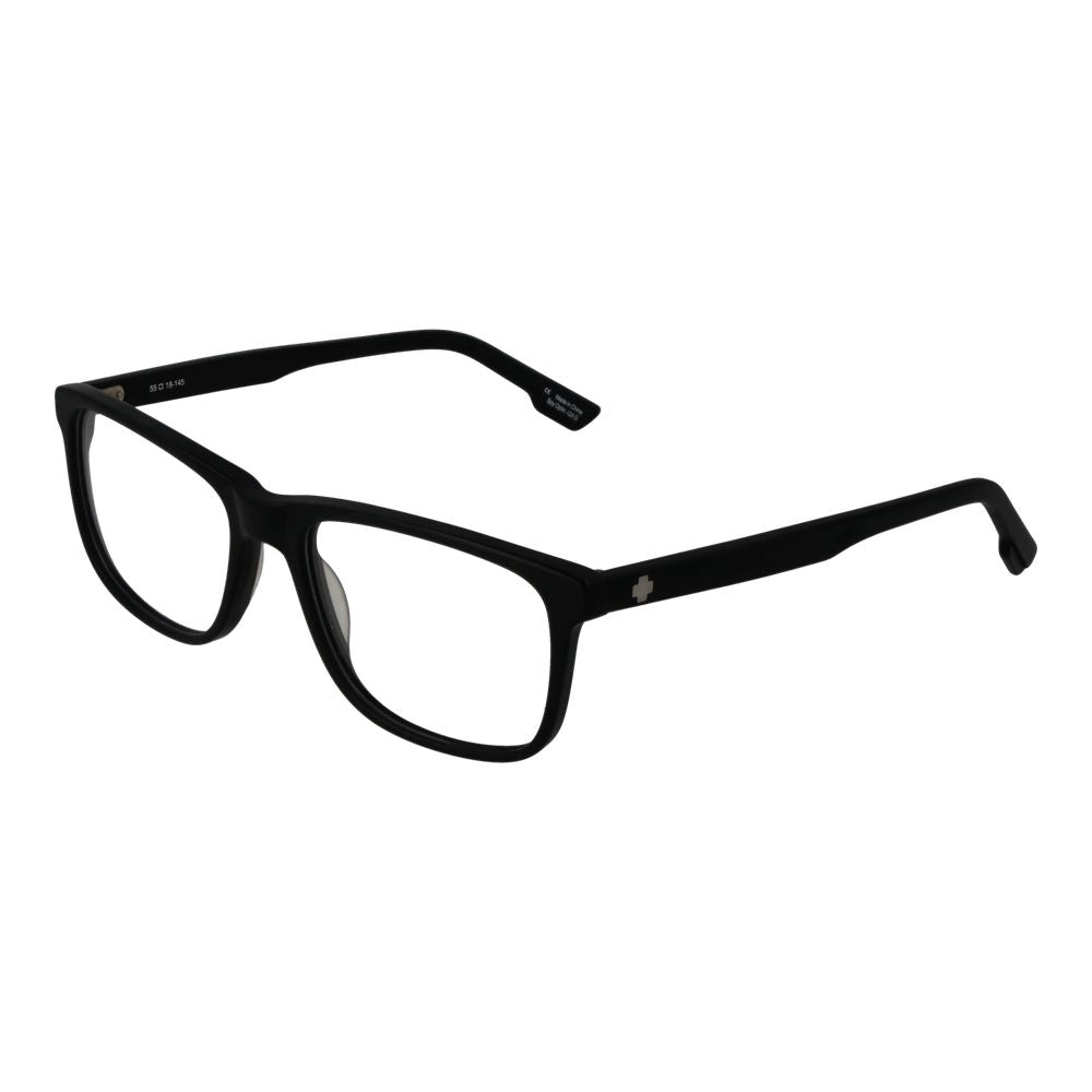 Eyeglasses Frames by Spy for unisex in black showcases a refined full-frame frame design with a refined black coloured frame finish for a refined and sophisticated look.