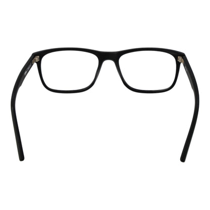 Eyeglasses Frames by Spy for unisex in black showcases a reflective silhouette, artfully incorporating a sophisticated black coloured frame with a distinct full-frame frame design.
