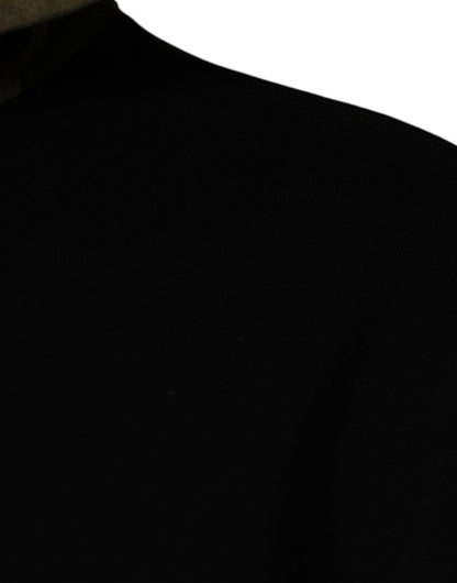 Dolce & Gabbana Men's Cotton Sweatshirt Hoodie - Black Camouflage