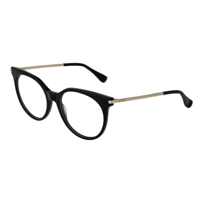 Eyeglasses Frames by Max Mara for women in black showcases a refined full-frame frame design with a refined black coloured frame finish for a refined and sophisticated look.