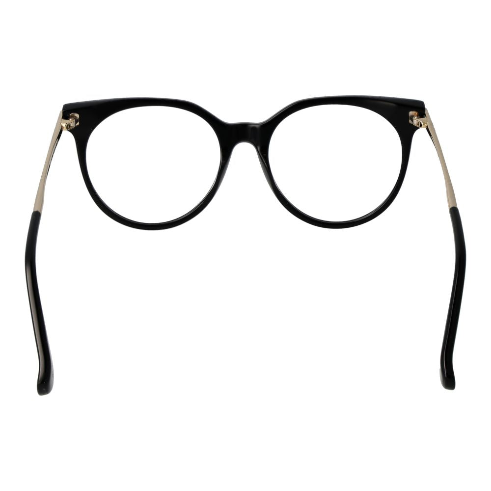 Eyeglasses Frames by Max Mara for women in and black showcases an refined full-frame frame design featuring a sophisticated black coloured frame for an refined and refined aesthetic.
