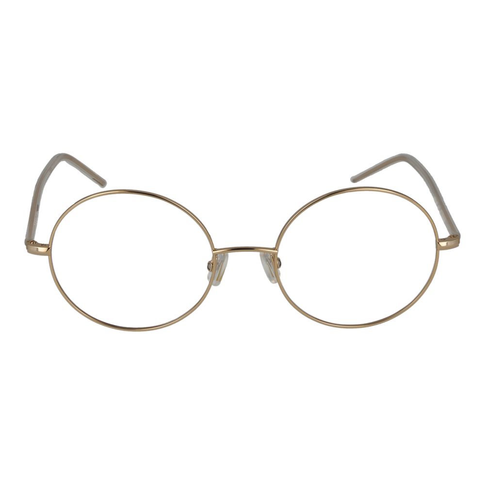 Eyeglasses Frames by Hugo Boss for women in and gold showcases a refined silhouette, detailed with a gold coloured frame finish and a sophisticated full-frame frame design.