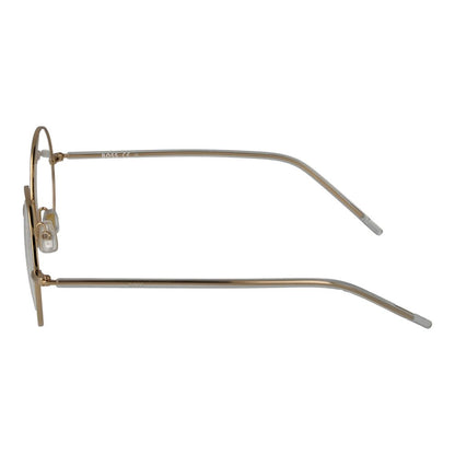 Eyeglasses Frames by Hugo Boss for women in gold features a refined silhouette, showcasing a refined gold coloured frame and full-frame frame design for a sophisticated, premium look.