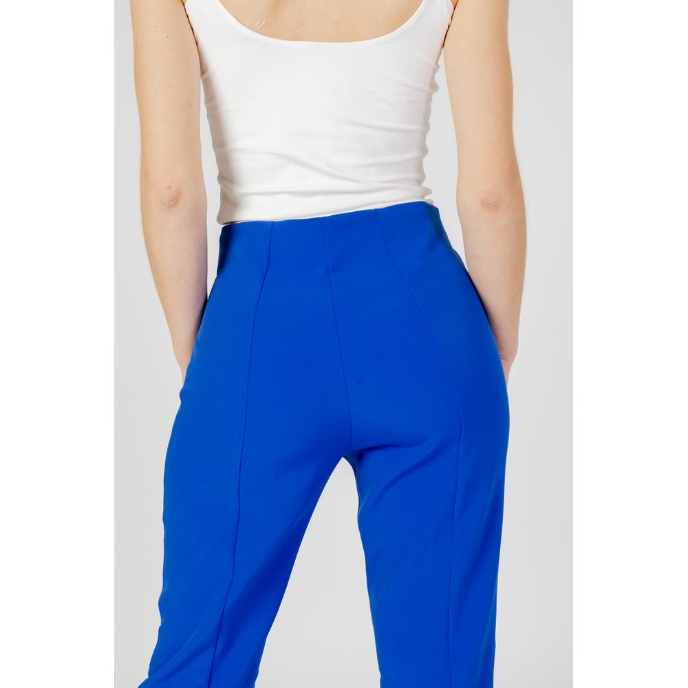 Only Women's Bootcut Regular-Fit Stretch Polyester Jeans - Blue