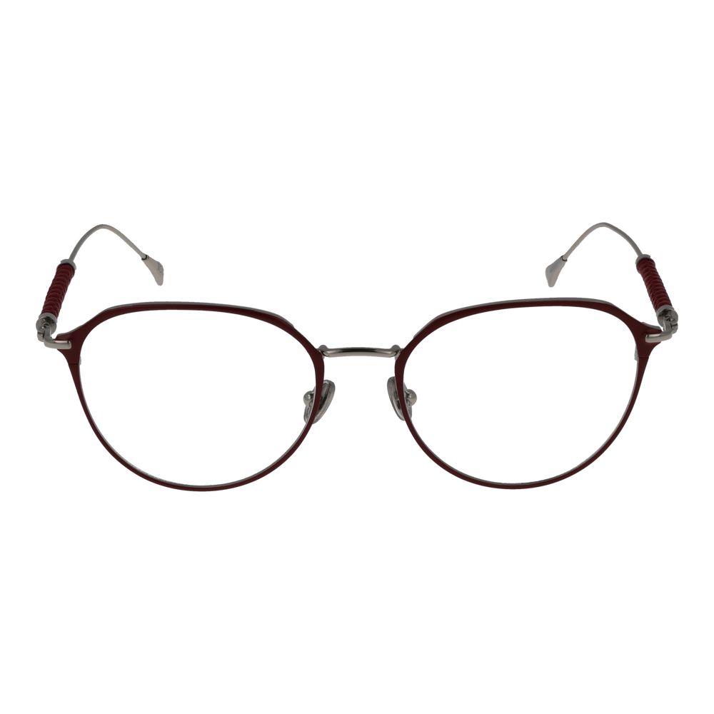 Eyeglasses Frames by Tod's for women in and red showcases a refined silhouette, detailed with a red coloured frame finish and a sophisticated full-frame frame design.
