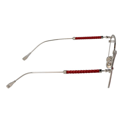 Eyeglasses Frames by Tod's for women in red features an refined silhouette, showcasing a sophisticated red coloured frame and refined full-frame frame design for a refined look.