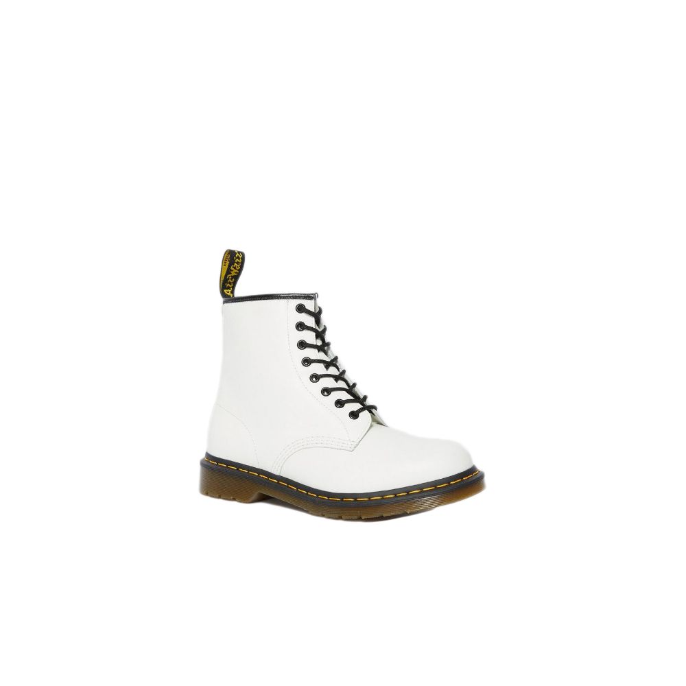 Lace-Up Ankle Boots by Dr. Martens for women in leather & rubber white features an high-performance design from the Women's Leather & Rubber Lace-Up Ankle Boots collection, highlighting a high-performance and for a refined look.