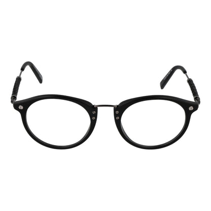 Eyeglasses Frames by Tod's for men in acetate black features a refined silhouette, showcasing a refined black coloured frame and full-frame frame design for a sophisticated, premium look.