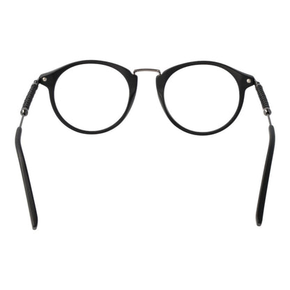 Eyeglasses Frames by Tod's for men in acetate black features an refined silhouette, showcasing a sophisticated black coloured frame and refined full-frame frame design for a refined look.