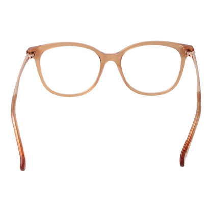 Eyeglasses Frames by Max Mara for women in brown features an refined silhouette, showcasing a sophisticated brown coloured frame and refined full-frame frame design for a refined look.