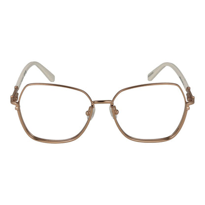 Eyeglasses Frames by Marciano by Guess for women in rose-gold features an refined silhouette, showcasing the refined rose-gold coloured frame and sophisticated full-frame frame design.