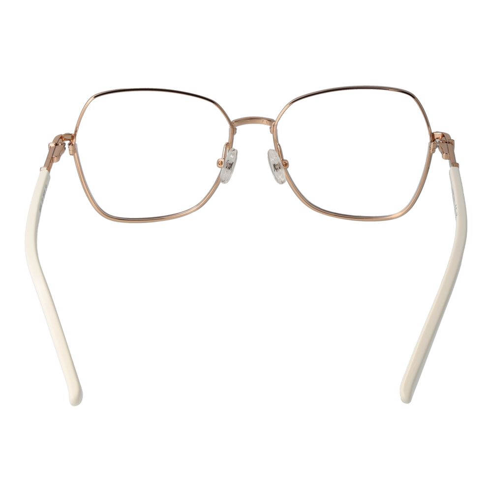Eyeglasses Frames by Marciano by Guess for women in and rose-gold showcases a refined silhouette, detailed with a rose-gold coloured frame finish and a sophisticated full-frame frame design.