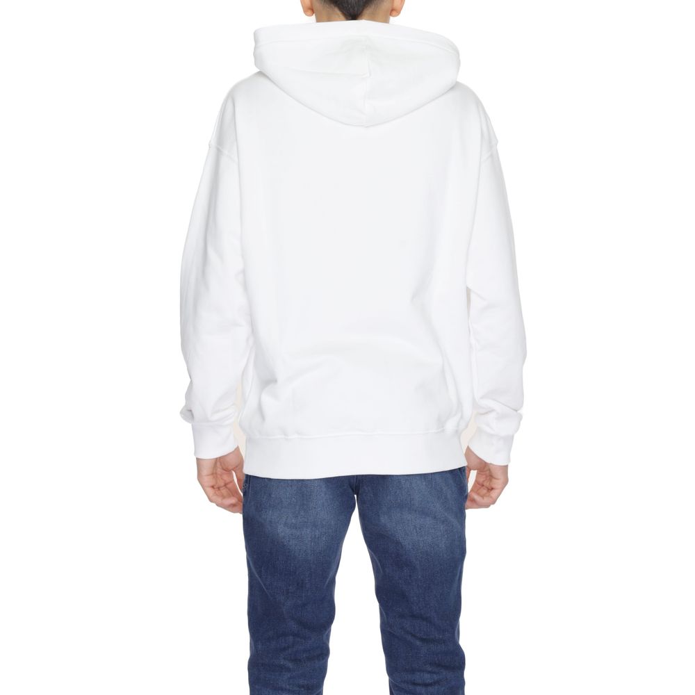 Hooded Sweater by Underclub for men in cotton white showcases a sumptuous silhouette, artfully finished with a sumptuous hooded neckline and for a sophisticated, sumptuous look.