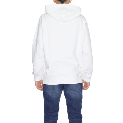Hooded Sweater by Underclub for men in cotton white showcases a sumptuous silhouette, artfully finished with a sumptuous hooded neckline and for a sophisticated, sumptuous look.
