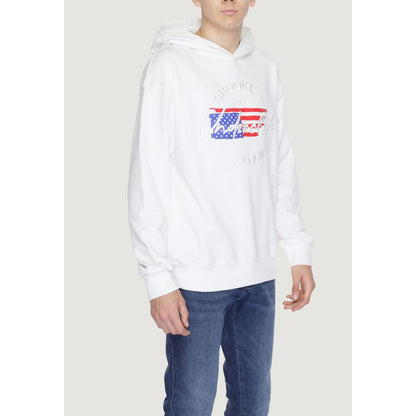 Hooded Sweater by Underclub for men in cotton white showcases a discreet silhouette, finished with a discreet and for a discreet look.